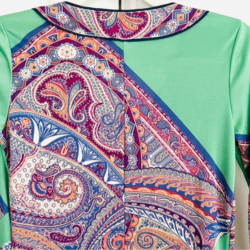 Etro Dress -Multicolor Resort wear. St. Tropez vibes. Made in Italy. Size 4. - Picture 7 of 10